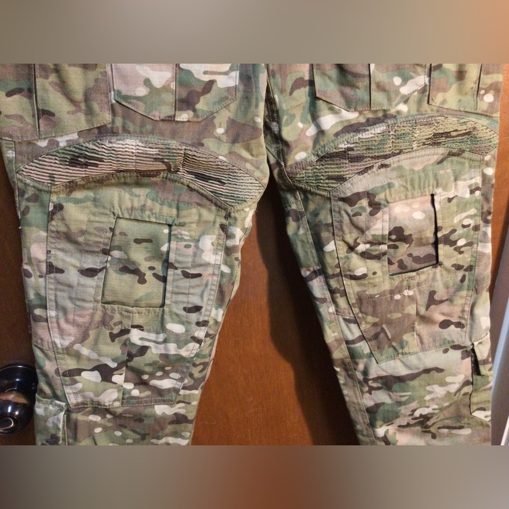 Idogear Tactical Combat Cargo Pants Men 32x31 Adjustable Hunting Camo, Ripstop - Picture 3 of 8